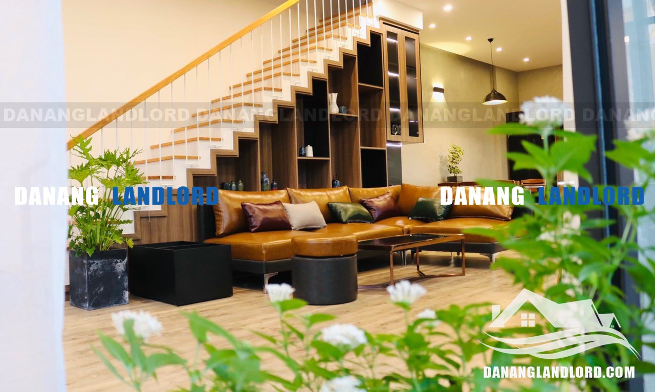 Garden pool villa, 3 bedrooms near My Khe beach – B170