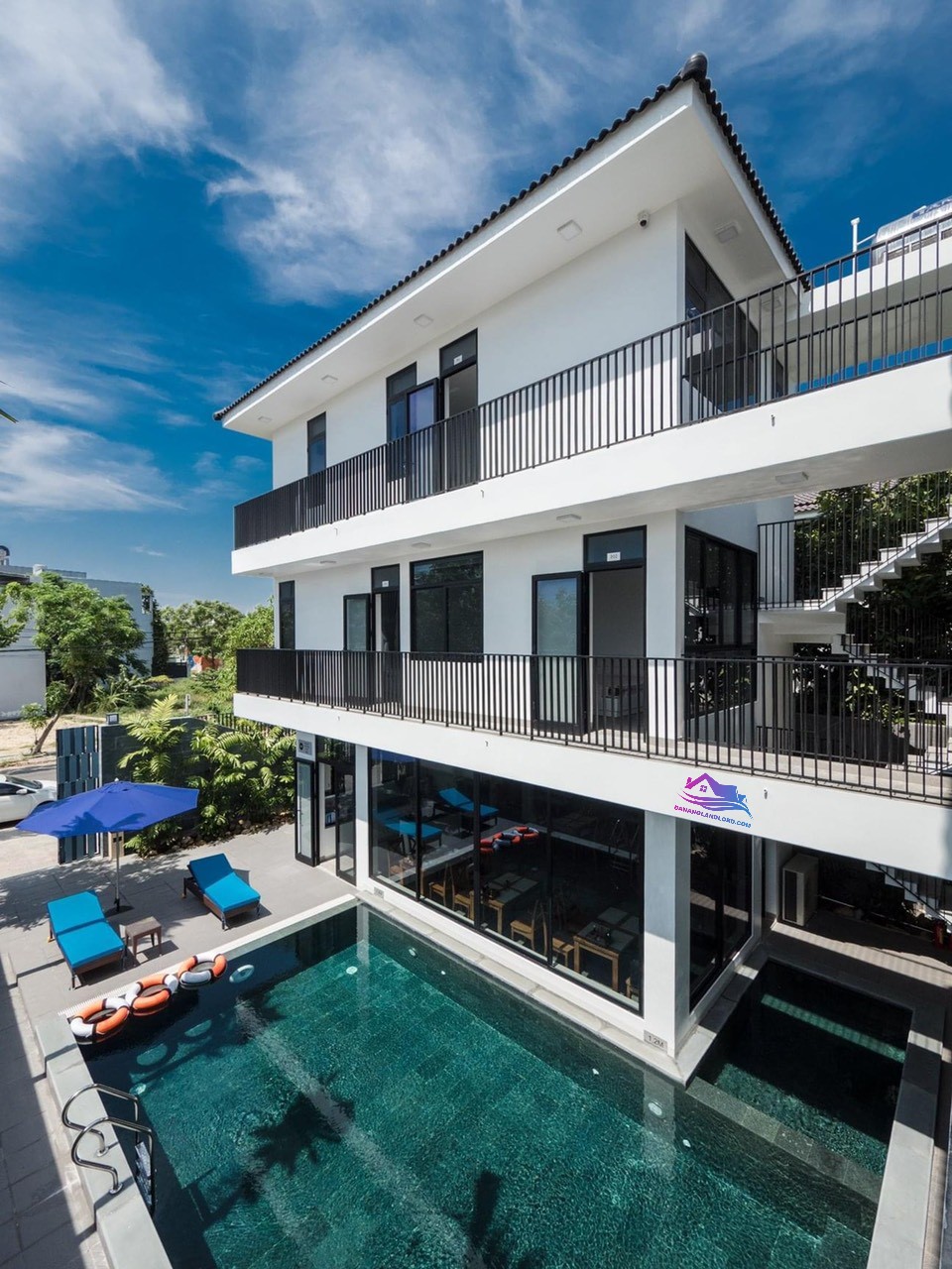 4 storey house with elevator in Nam Hoa Xuan area – D090
