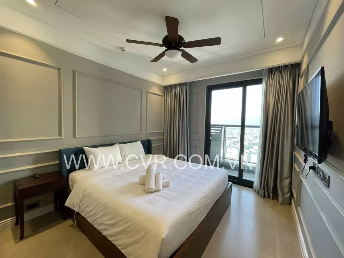 If you’re looking for a high-end, move-in-ready apartment in Da Nang, don’t miss this opportunity! This 2-bedroom apartment on