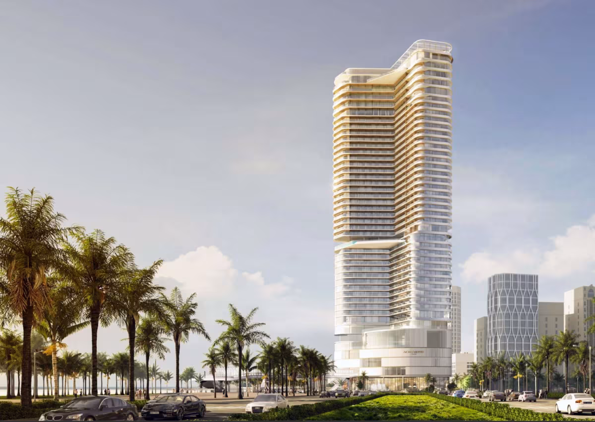 The 1-bedroom apartments at Nobu Residences Da Nang form the core of the development, offering a balanced blend of lifestyle appeal and investment potential. Located on floors 19 through 36, these residences comprise 132 units, representing around 50% of the 43-storey beachfront tower, all positioned to capture the energy and beauty of Da Nang’s coastline