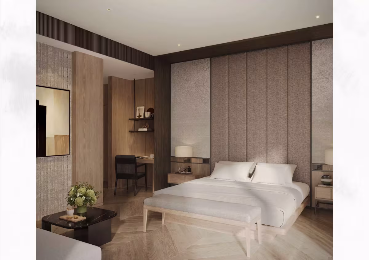 Situated between the 19th and 36th floors of Nobu Residences Da Nang, these 2-bedroom hotel apartments offer a well-balanced combination of lifestyle and investment appeal. With only 24 units in total—representing approximately 9.1% of the 43-storey development—this is a limited and highly sought-after apartment type in a prime beachfront location overlooking My Khe Beach, one of the most admired beaches in the world