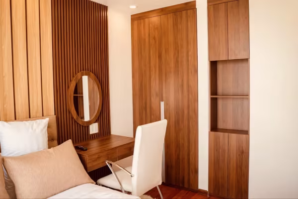 Experience the epitome of modern living in Da Nang with our exquisite 2-bedroom Hiyori apartment for rent. Nestled within a