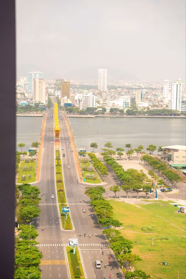 Experience the epitome of modern living in Da Nang with our exquisite 2-bedroom Hiyori apartment for rent. Nestled within a