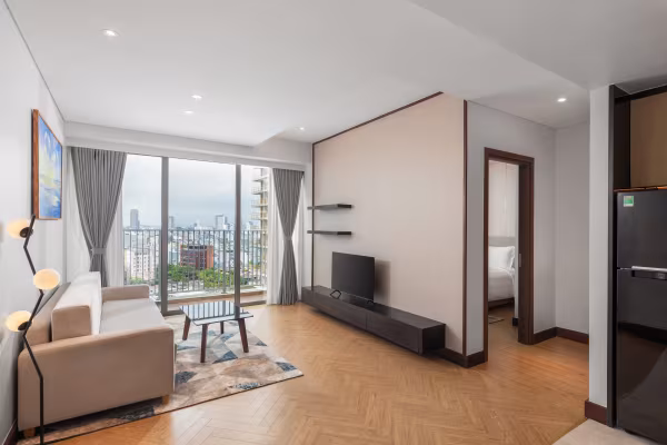 Wyndham Soleil Da Nang | 1 Bedroom Beachfront Apartment with Partial Sea View for Rent