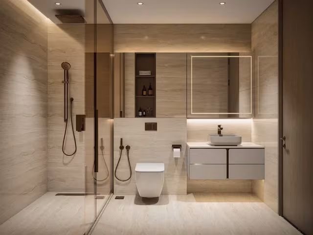 The 2-bedroom apartments at The Legend City Da Nang range from 73m² to 84m², designed as corner units with dual exposure for optimal light and ventilation—ideal for families or long-term living. Size: 73m² to 84m², offering spacious layouts for families or couples wanting extra room