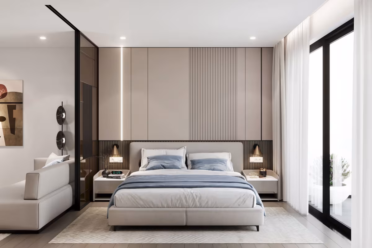 Studio apartment for sale at Times Square Da Nang - Beachfront condos available for both foreign and Vietnamese buyers! Location: Prime beachfront address on Võ Nguyên Giáp and Phạm Văn Đồng streets, facing Mỹ Khê Beach—one of the most beautiful beaches in the world