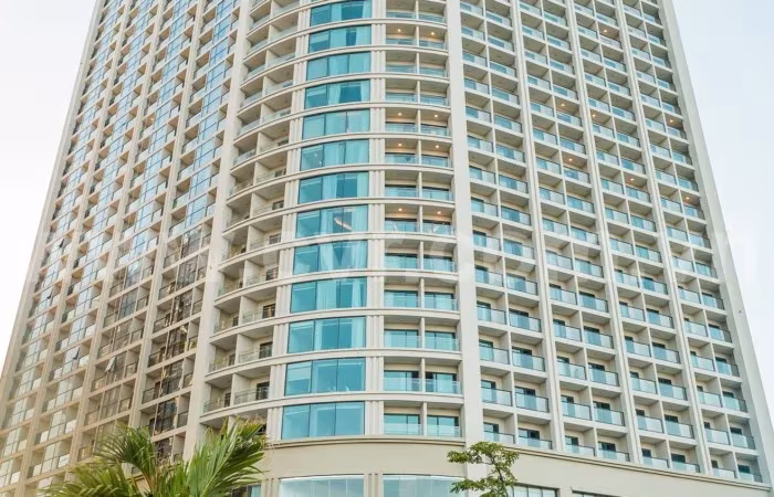Beachfront Luxury 2 Bedroom Apartment for sale in Da Nang available for foreign buyer. Located directly across from a