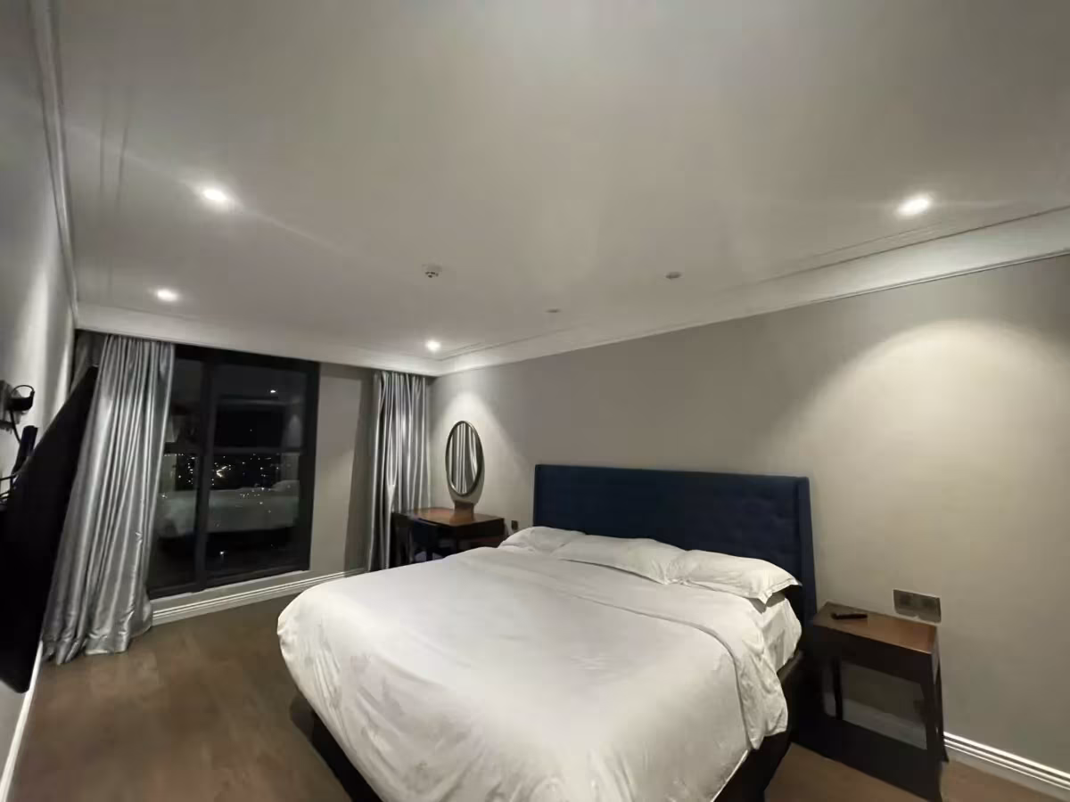 The luxury 1-bedroom apartment for sale is located adjacent to the Altara Suites adjacent to Sheraton Four Points Danang in