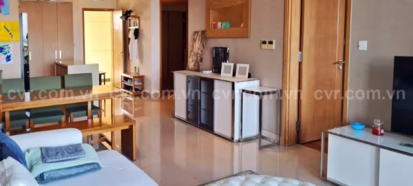 The 2 bedroom 2 bathroom apartment at Ocean Suites For Rent in the Five start Resort Da Nang It has
