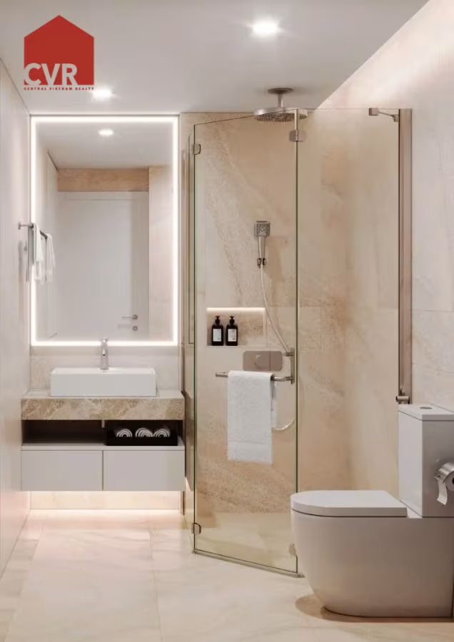A 2-bedroom apartment at Times Square Đà Nẵng offers luxury beachfront living with panoramic sea views, high-end finishes, and access to 5-star amenities. Location: Prime beachfront address on Võ Nguyên Giáp and Phạm Văn Đồng streets, facing Mỹ Khê Beach—one of the most beautiful beaches in the world