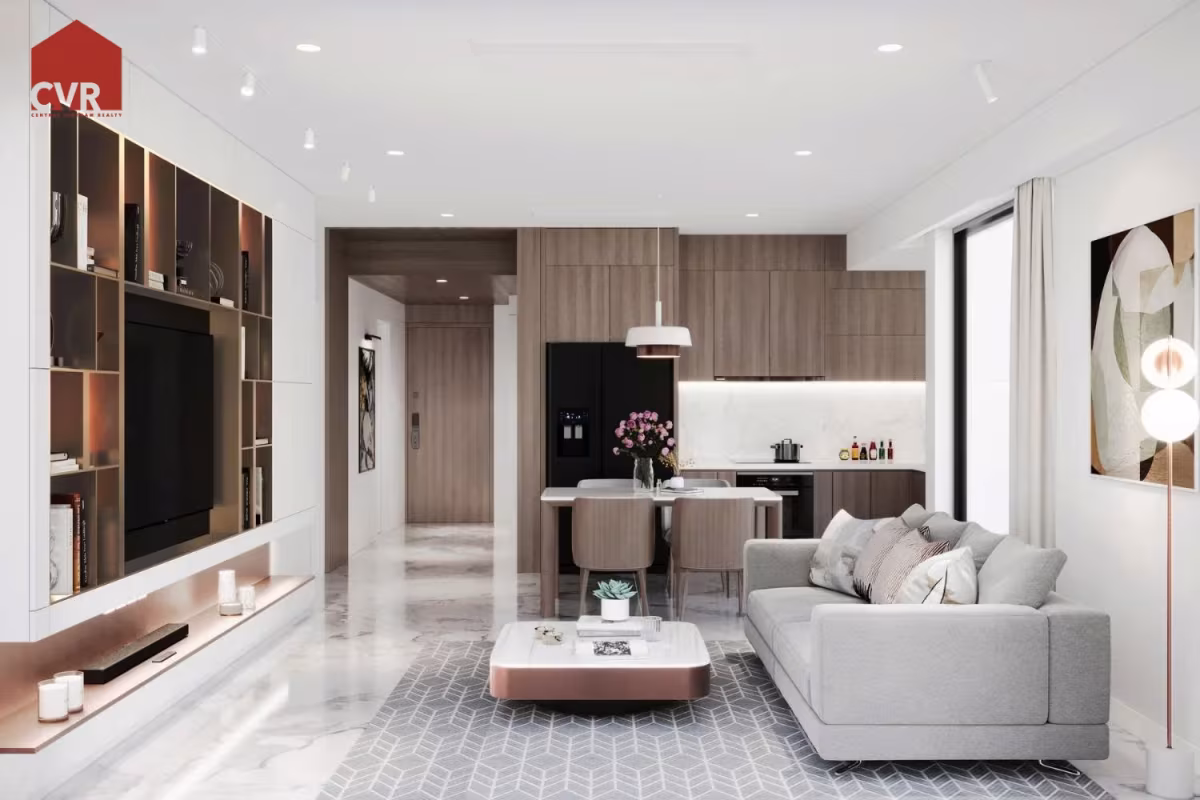 A 2-bedroom apartment at Times Square Đà Nẵng offers luxury beachfront living with panoramic sea views, high-end finishes, and access to 5-star amenities. Location: Prime beachfront address on Võ Nguyên Giáp and Phạm Văn Đồng streets, facing Mỹ Khê Beach—one of the most beautiful beaches in the world
