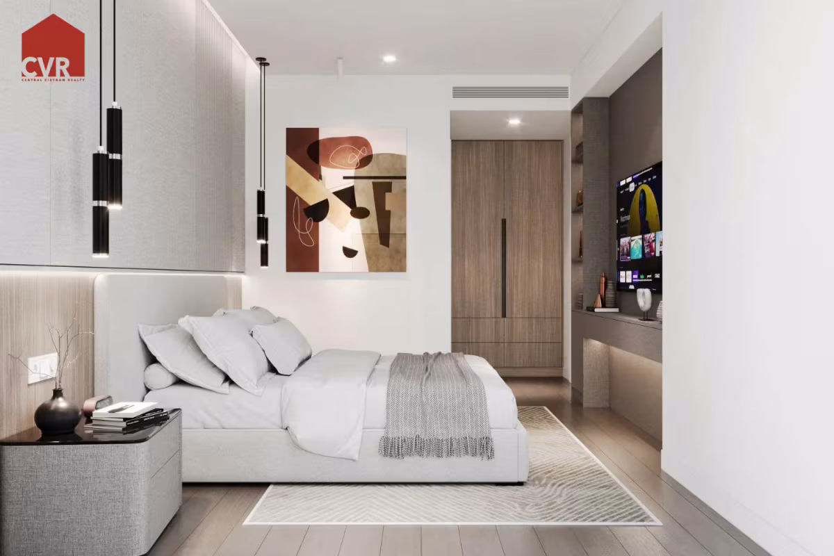 A 2-bedroom apartment at Times Square Đà Nẵng offers luxury beachfront living with panoramic sea views, high-end finishes, and access to 5-star amenities. Location: Prime beachfront address on Võ Nguyên Giáp and Phạm Văn Đồng streets, facing Mỹ Khê Beach—one of the most beautiful beaches in the world
