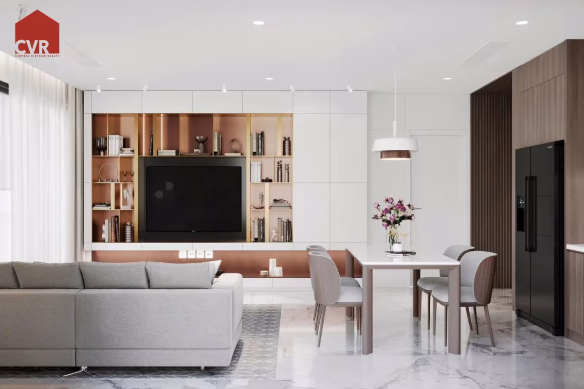 A 2-bedroom apartment at Times Square Đà Nẵng offers luxury beachfront living with panoramic sea views, high-end finishes, and access to 5-star amenities. Location: Prime beachfront address on Võ Nguyên Giáp and Phạm Văn Đồng streets, facing Mỹ Khê Beach—one of the most beautiful beaches in the world