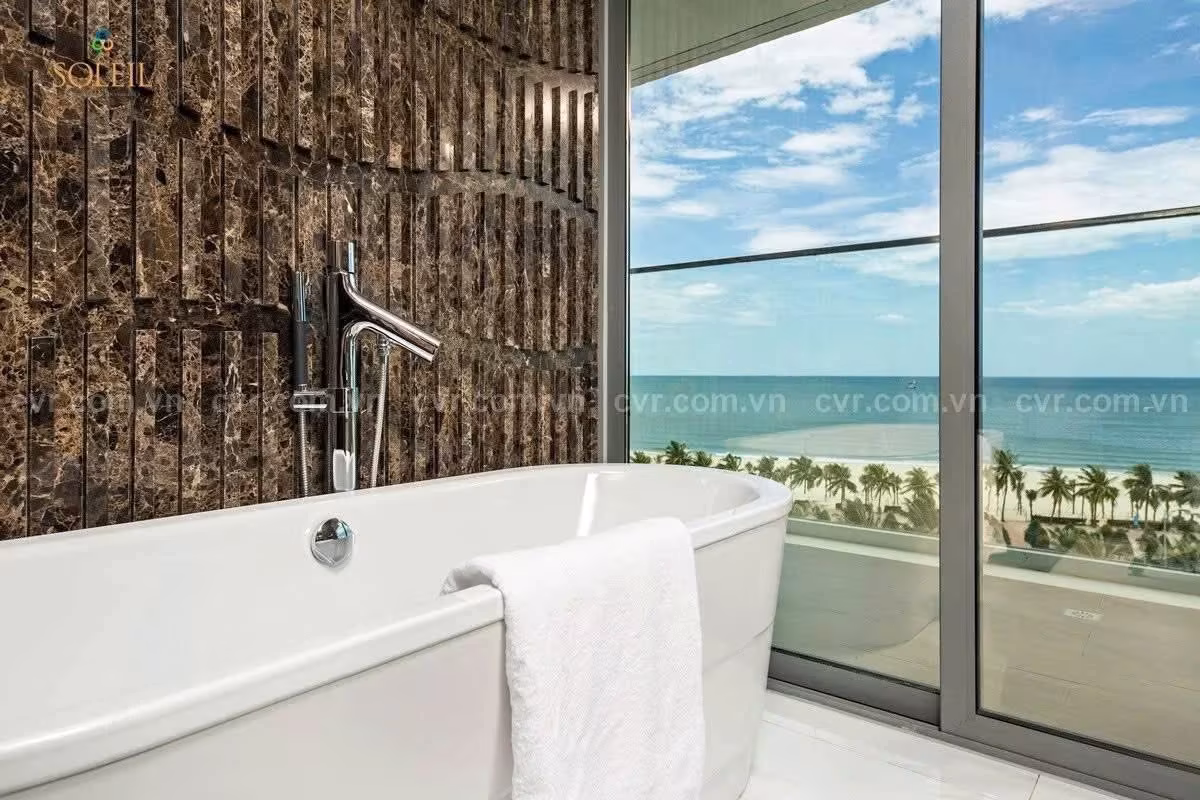 Experience modern beachfront living with this spacious apartments in the prestigious Wyndham Soleil Da Nang